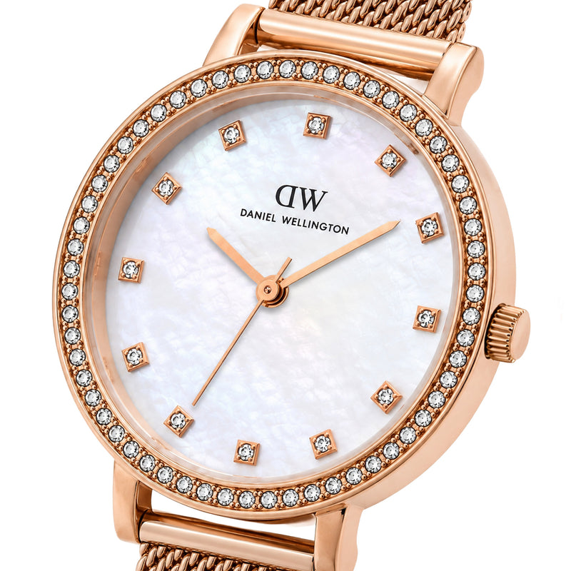 Daniel Wellington Round 30mm Pink Dial Analog Women Watch - DW0DL2502 Watch Daniel Wellington