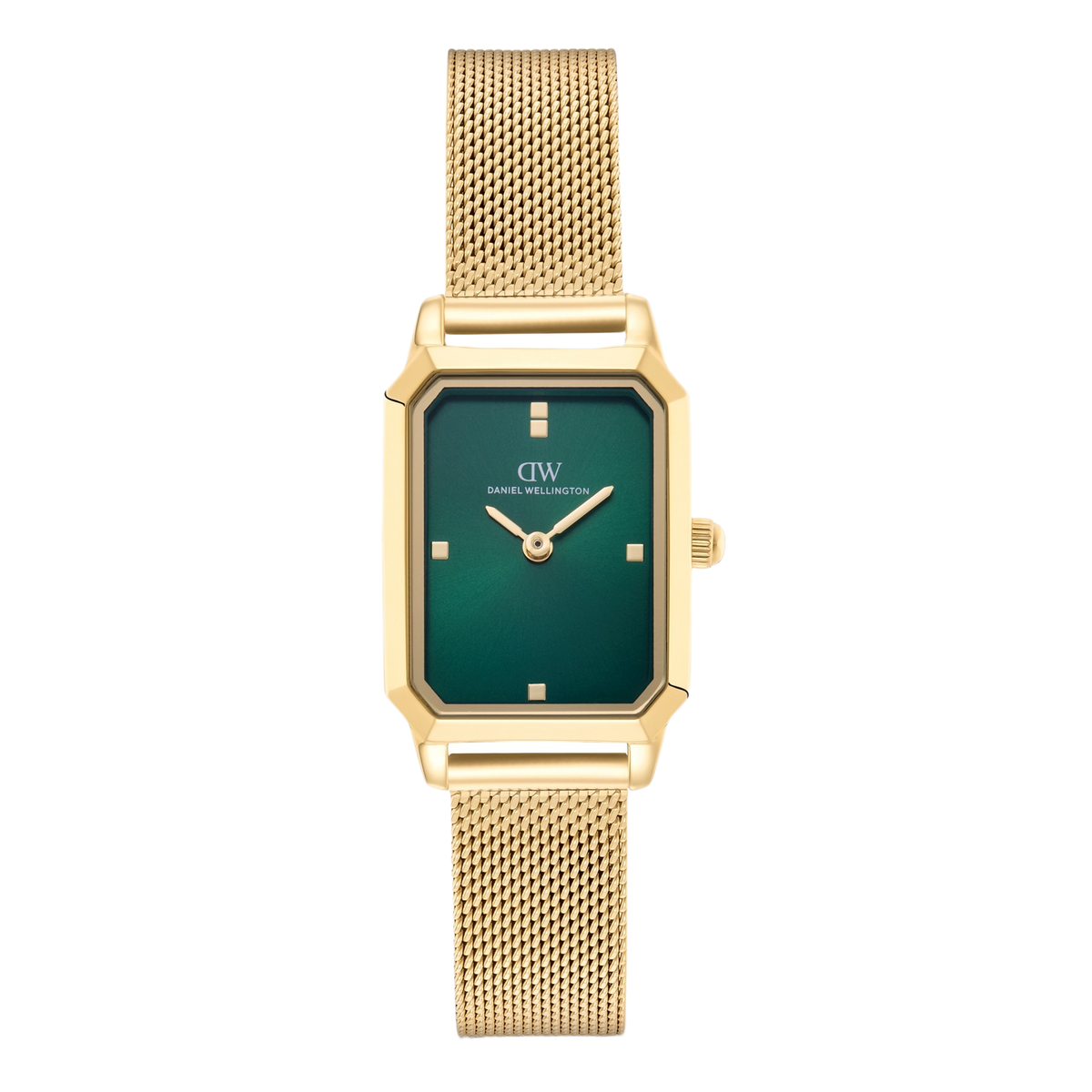Daniel Wellington Octagonal 21mm Green Dial Analog Women Watch - DW0DL2600