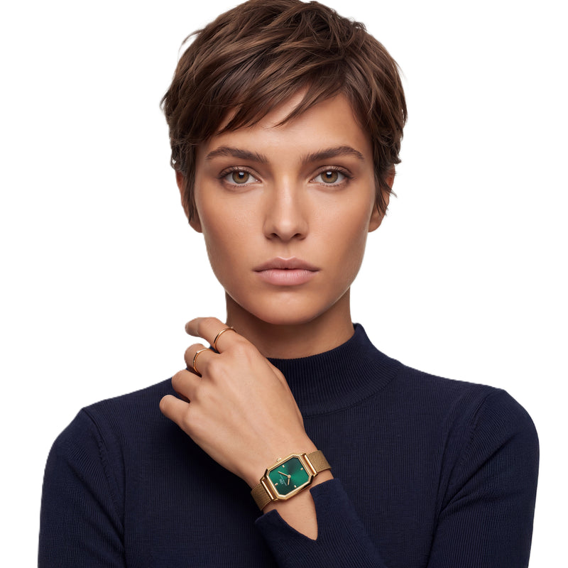 Daniel Wellington Octagonal 21mm Green Dial Analog Women Watch - DW0DL2600 Watch Daniel Wellington