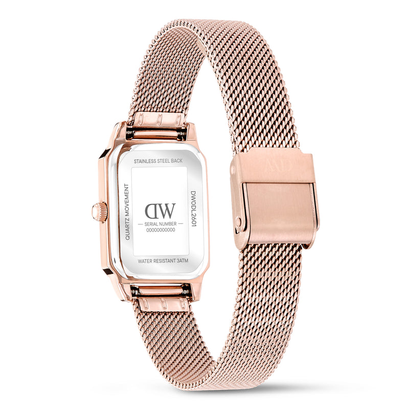Daniel Wellington Octagonal 21mm Rose Gold-Tone Dial Analog Women Watch - DW0DL2601 Watch Daniel Wellington