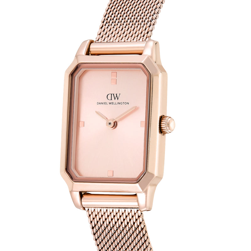 Daniel Wellington Octagonal 21mm Rose Gold-Tone Dial Analog Women Watch - DW0DL2601 Watch Daniel Wellington