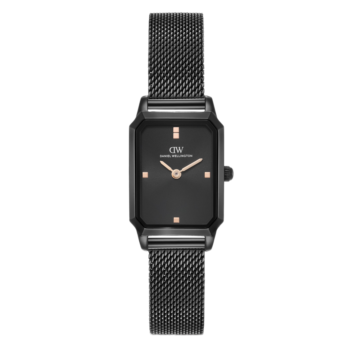 Daniel Wellington Octagonal 21mm Black Dial Analog Women Watch - DW0DL2602
