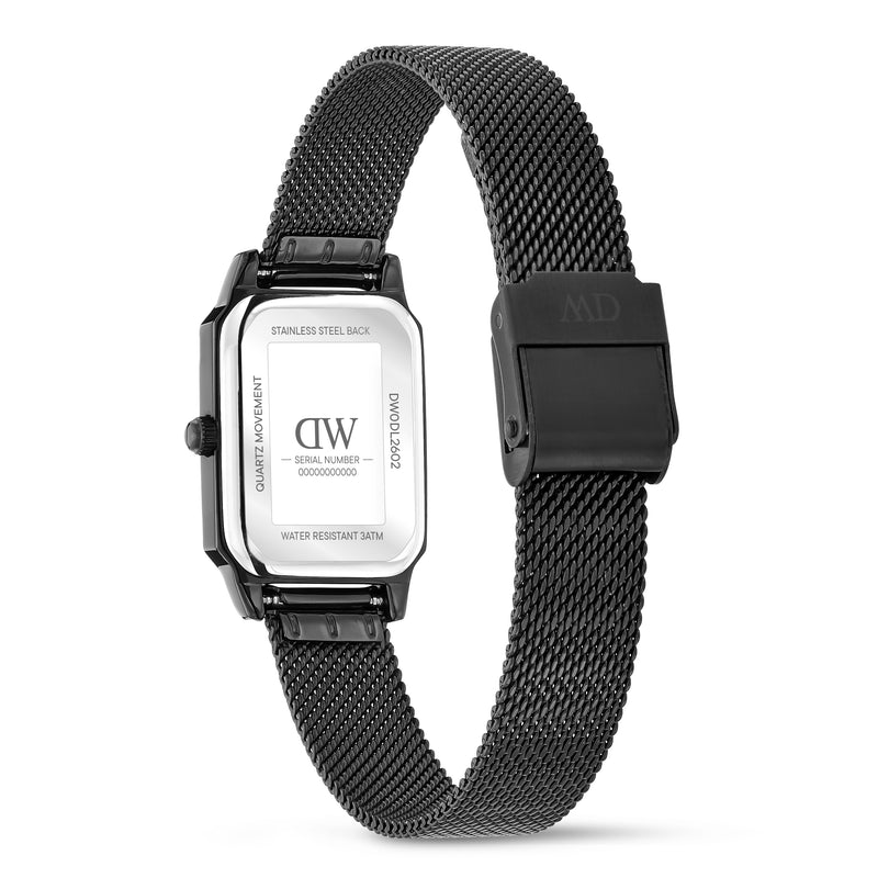 Daniel Wellington Octagonal 21mm Black Dial Analog Women Watch - DW0DL2602 Watch Daniel Wellington