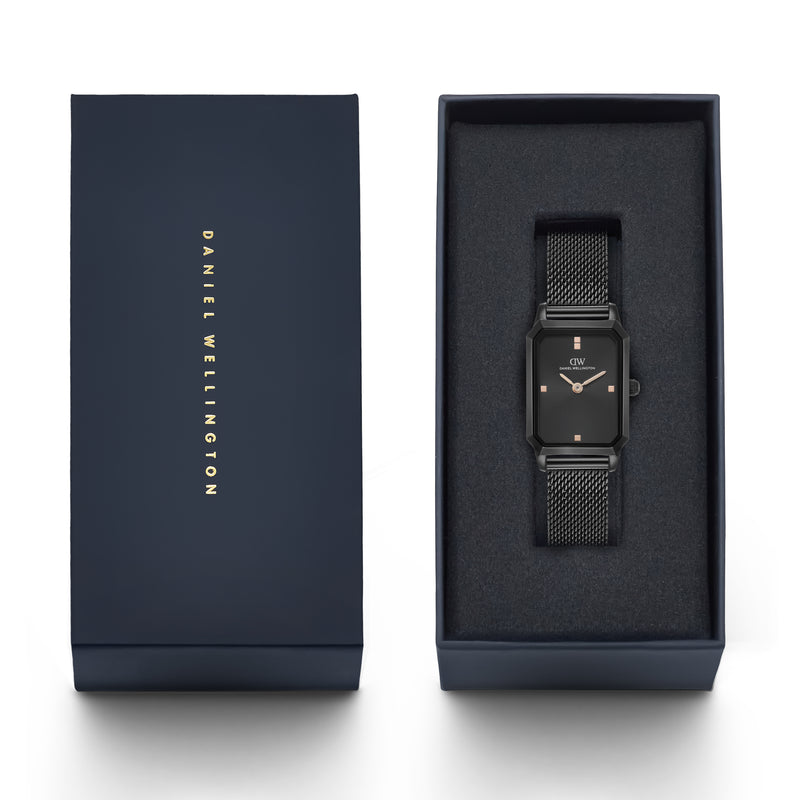 Daniel Wellington Octagonal 21mm Black Dial Analog Women Watch - DW0DL2602 Watch Daniel Wellington