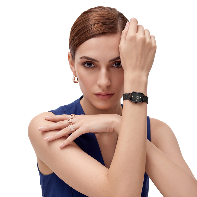 Daniel Wellington Octagonal 21mm Black Dial Analog Women Watch - DW0DL2602 Watch Daniel Wellington