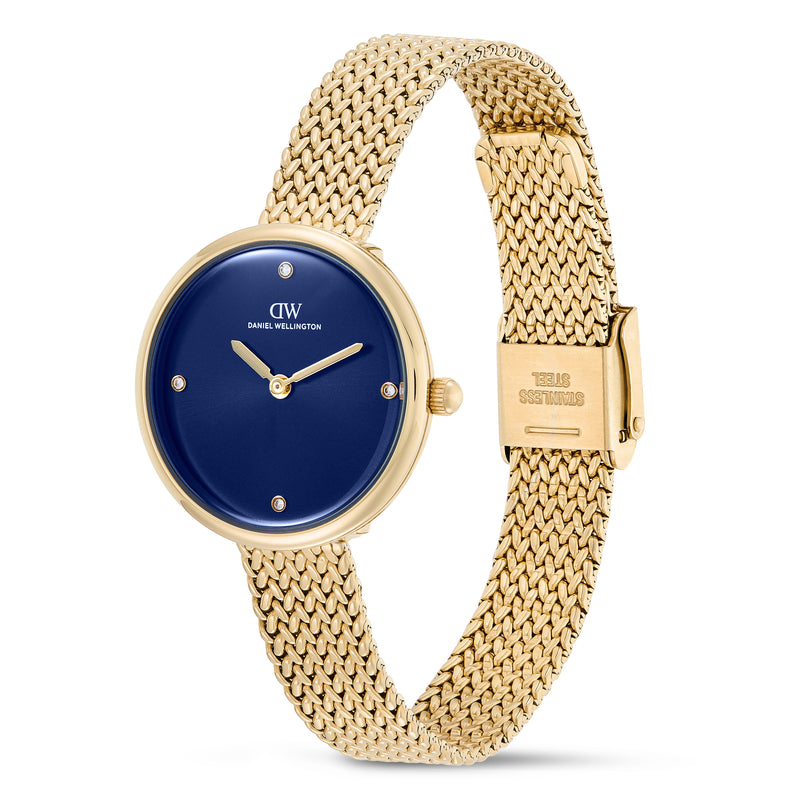 Daniel Wellington Round 30mm Blue Dial Analog Women Watch - DW0DL2700 Watch Daniel Wellington