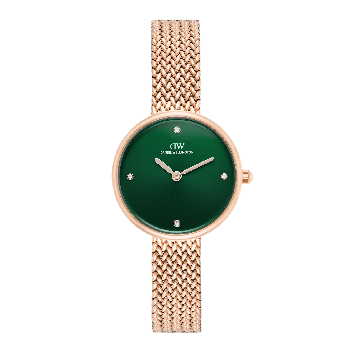 Daniel Wellington Round 30mm Green Dial Analog Women Watch - DW0DL2701