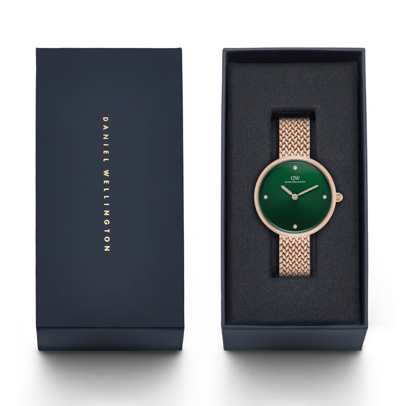Daniel Wellington Round 30mm Green Dial Analog Women Watch - DW0DL2701 Watch Daniel Wellington