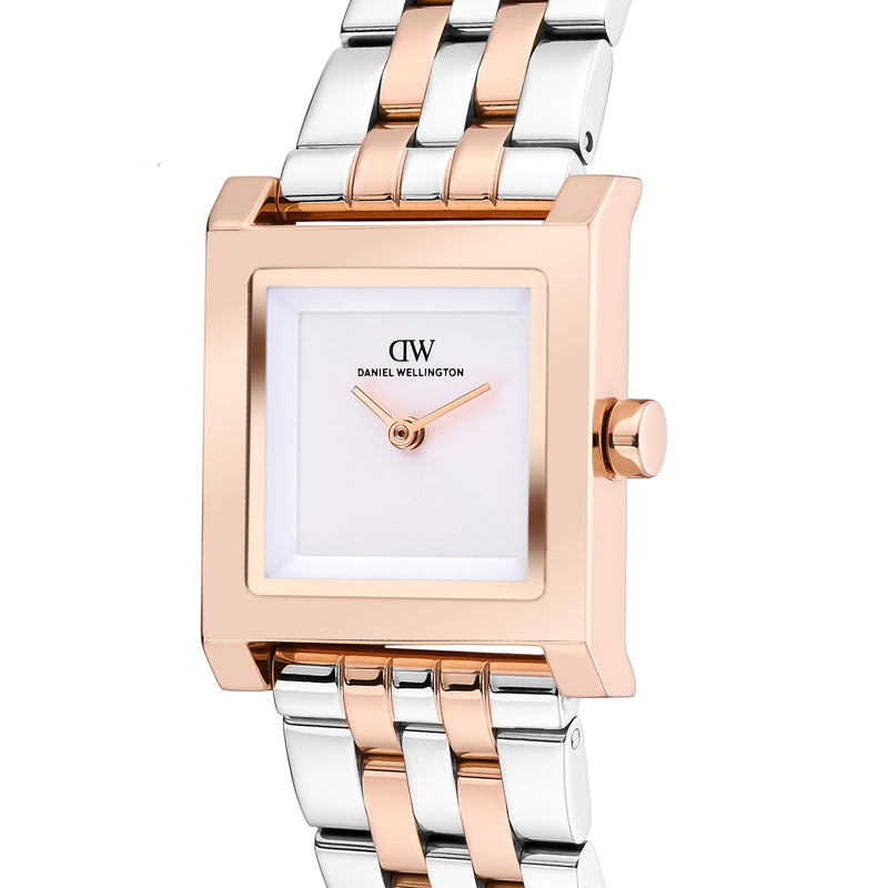 Daniel Wellington Square 24mm Silver Dial Analog Women Watch - DW0DL2800 Watch Daniel Wellington