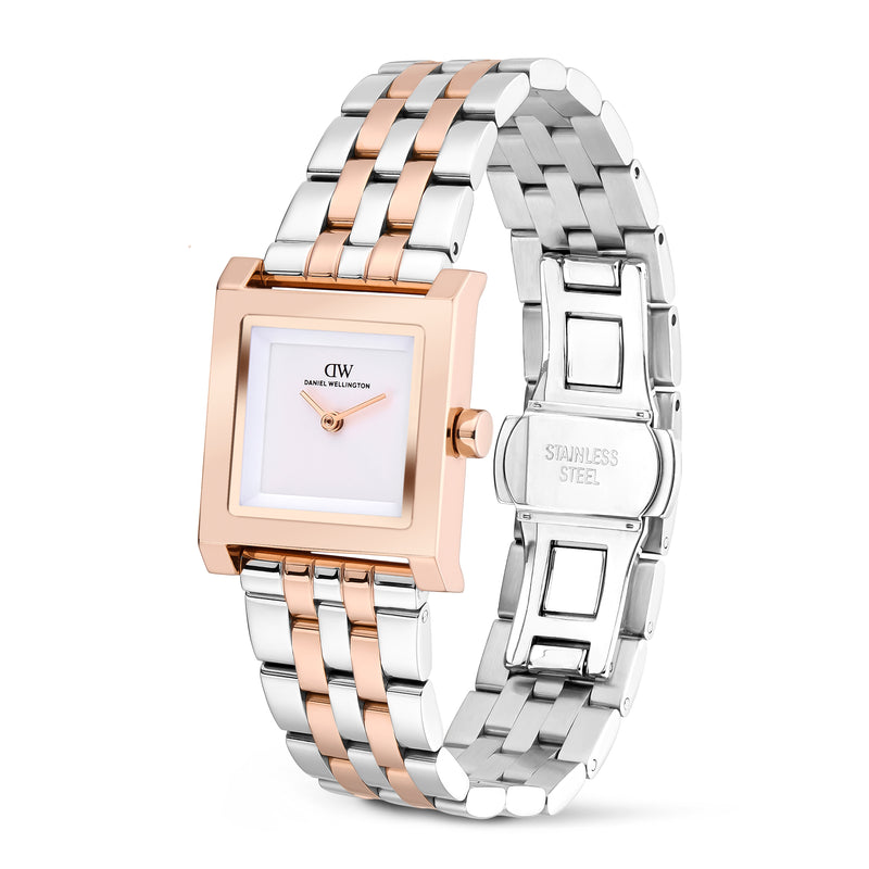 Daniel Wellington Square 24mm Silver Dial Analog Women Watch - DW0DL2800 Watch Daniel Wellington