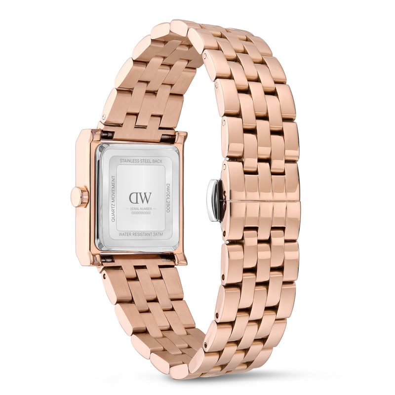 Daniel Wellington Square 24mm Silver Dial Analog Women Watch - DW0DL2801 Watch Daniel Wellington