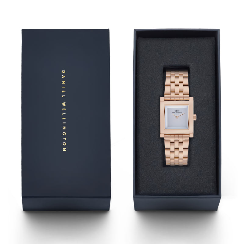 Daniel Wellington Square 24mm Silver Dial Analog Women Watch - DW0DL2801 Watch Daniel Wellington