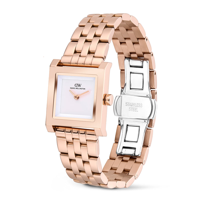 Daniel Wellington Square 24mm Silver Dial Analog Women Watch - DW0DL2801 Watch Daniel Wellington