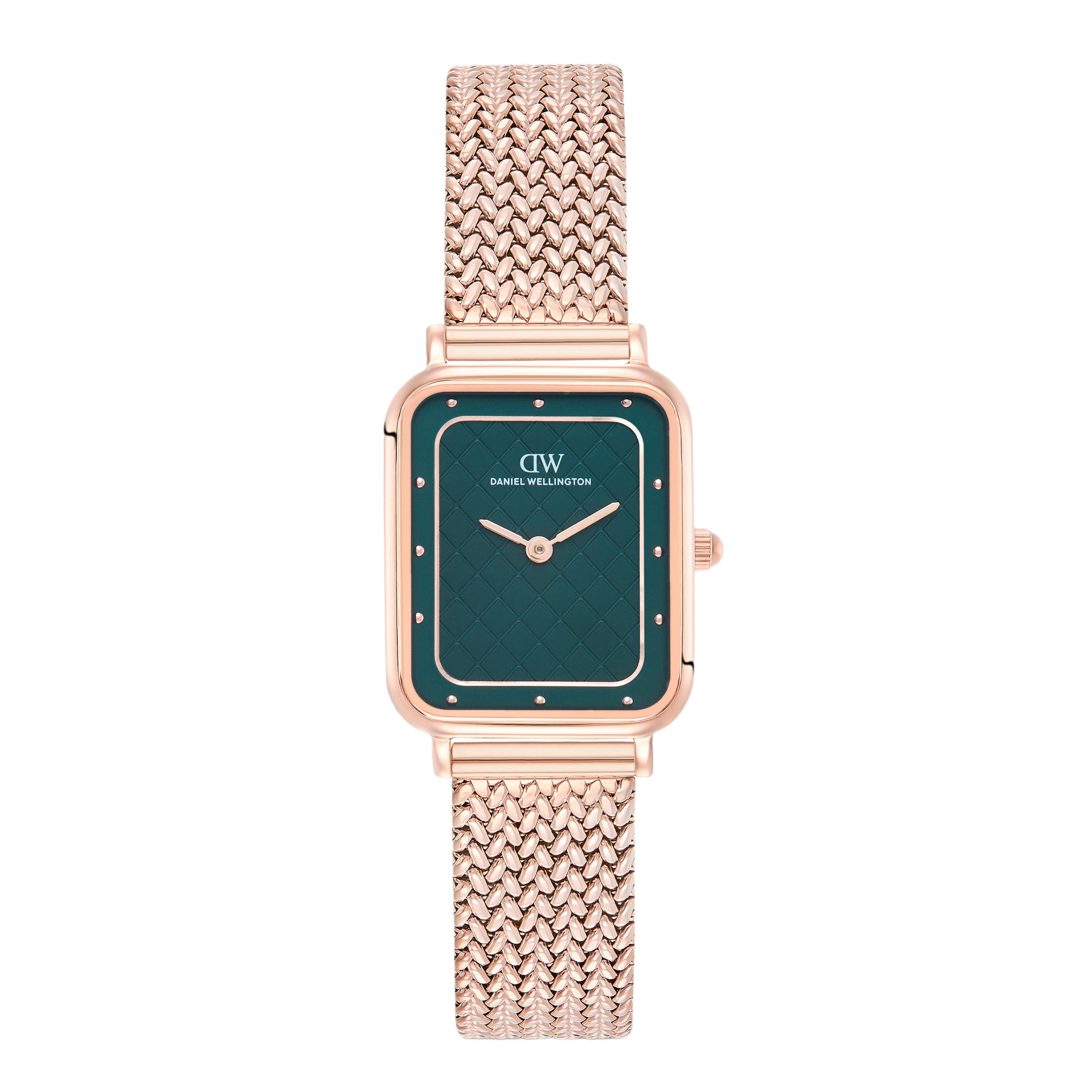 Daniel Wellington Square 24mm Green Dial Analog Women Watch - DW0DL2901 Watch Daniel Wellington