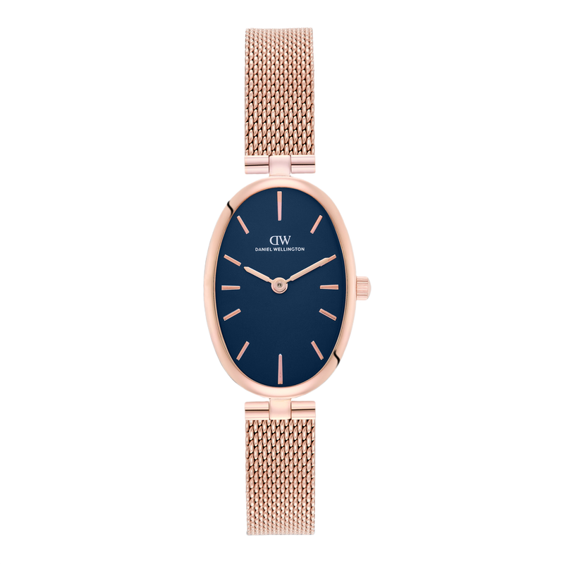 Daniel Wellington Oval 22mm Blue Dial Analog Women Watch - DW0DL3000 Watch Daniel Wellington
