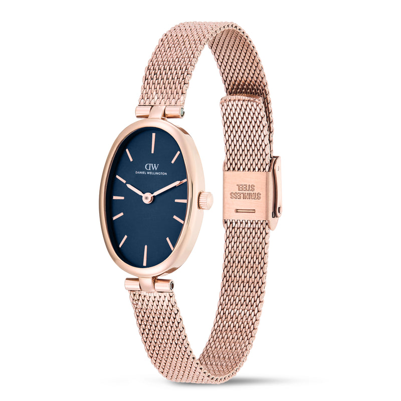 Daniel Wellington Oval 22mm Blue Dial Analog Women Watch - DW0DL3000 Watch Daniel Wellington