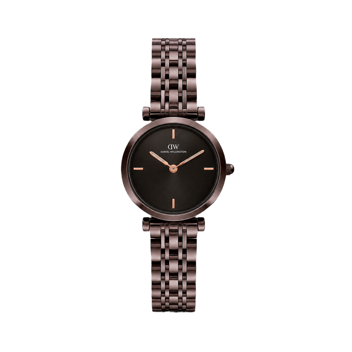 Daniel Wellington Round 30mm Brown Dial Analog Women Watch - DW0DL3102
