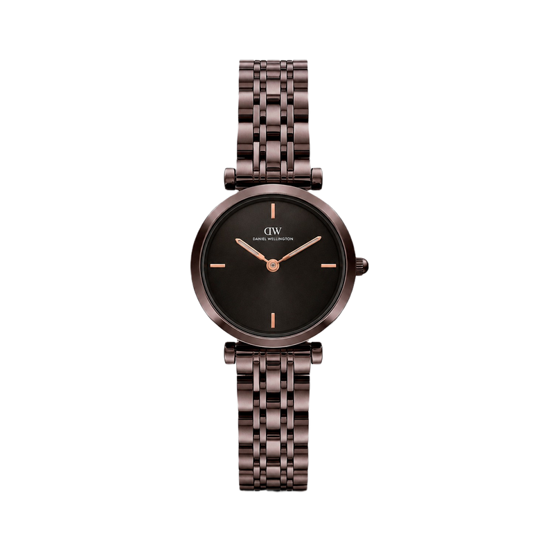 Daniel Wellington Round 30mm Brown Dial Analog Women Watch - DW0DL3102