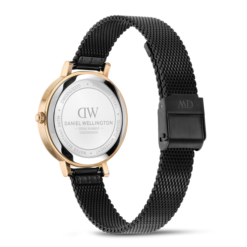 Daniel Wellington Round 32mm Black Dial Analog Women Watch - DW0DL3200 Watch Daniel Wellington