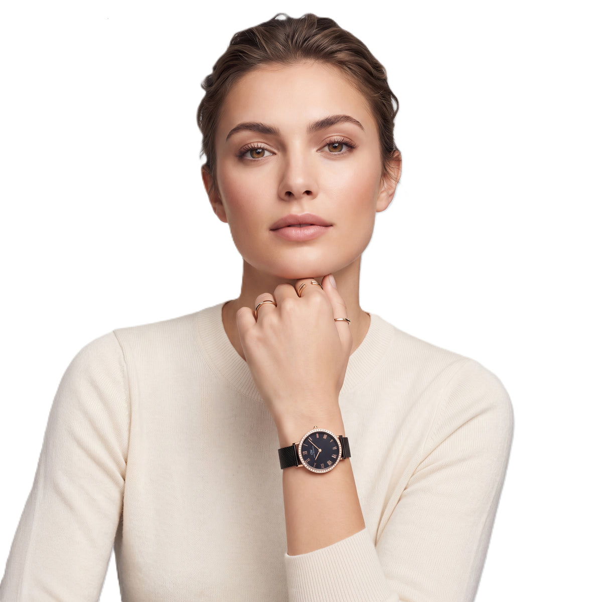 Daniel Wellington Round 32mm Black Dial Analog Women Watch - DW0DL3200 Watch Daniel Wellington
