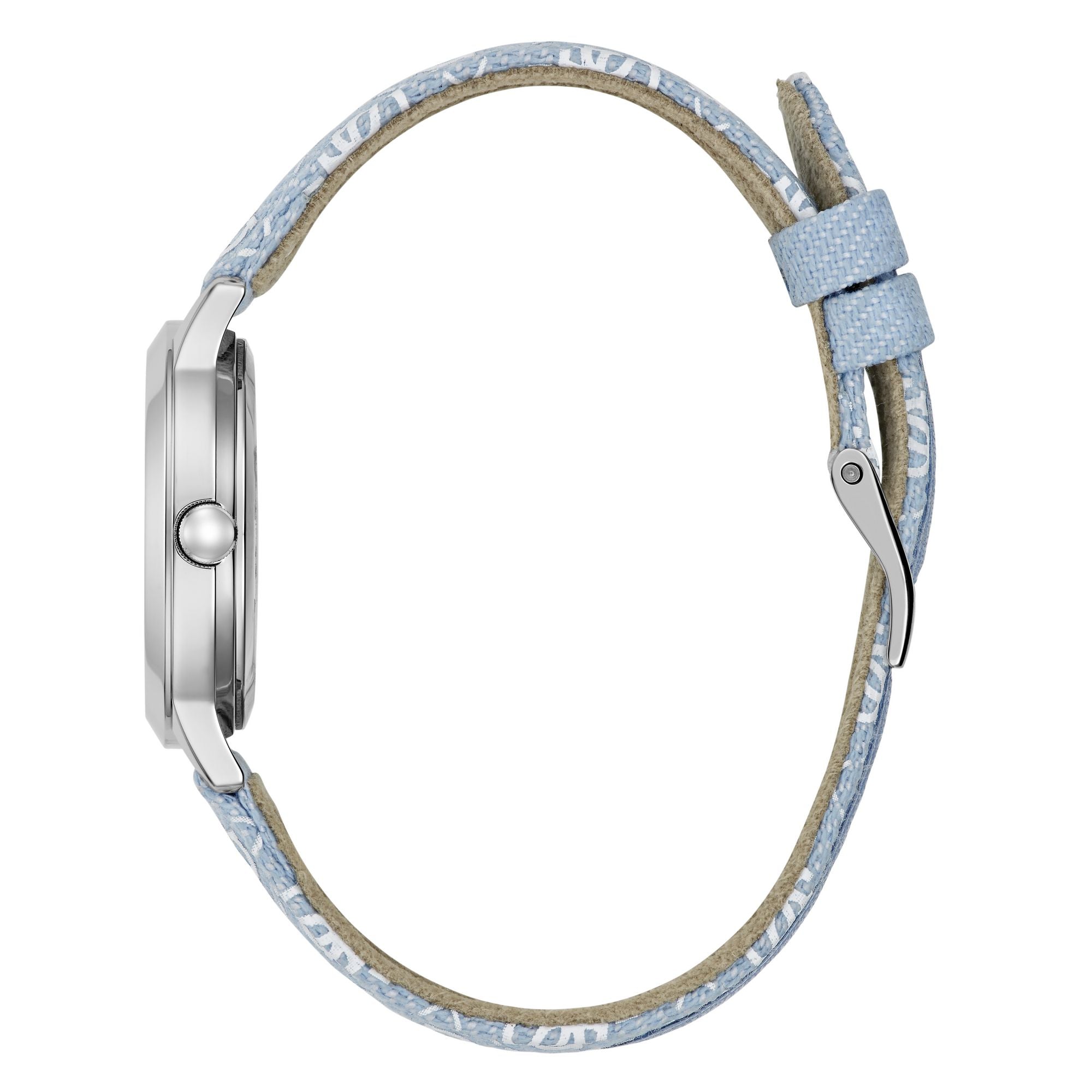 Guess Blue Round Quartz Analog Youth Watch