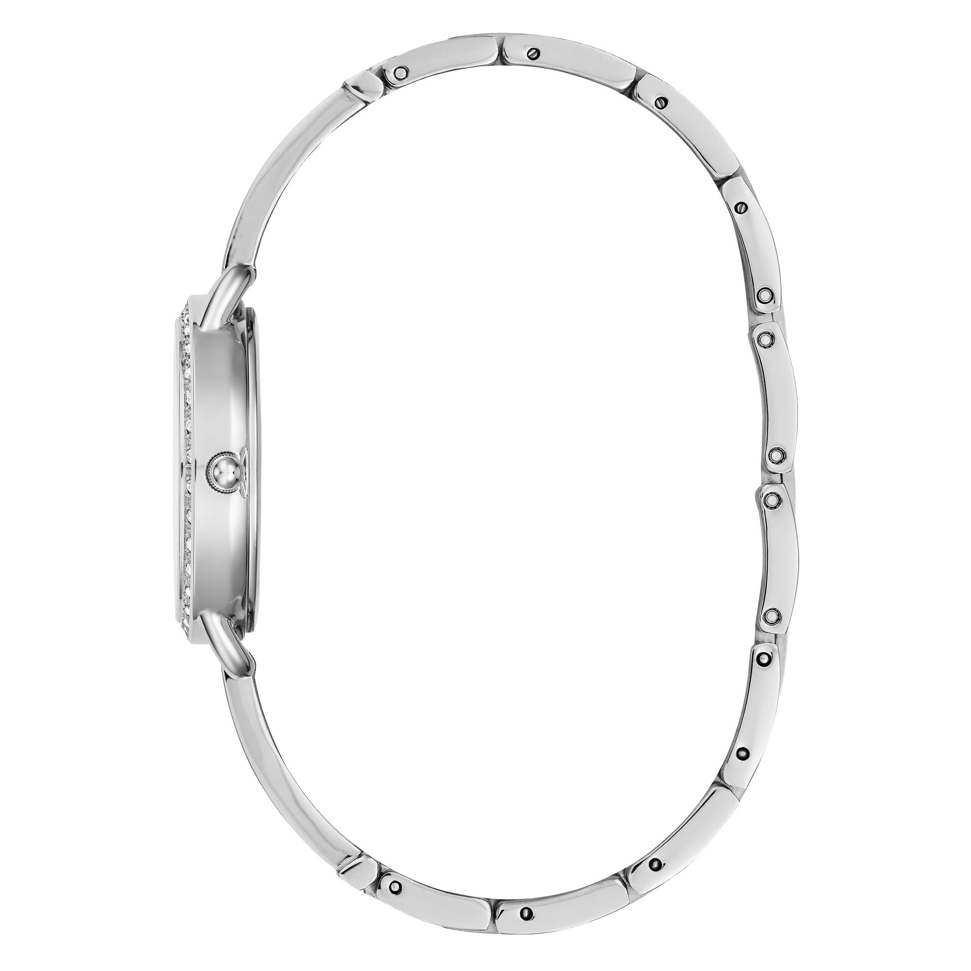 Guess Gb Bellini Silver Tone Round Dial Quartz Analog Women Watch