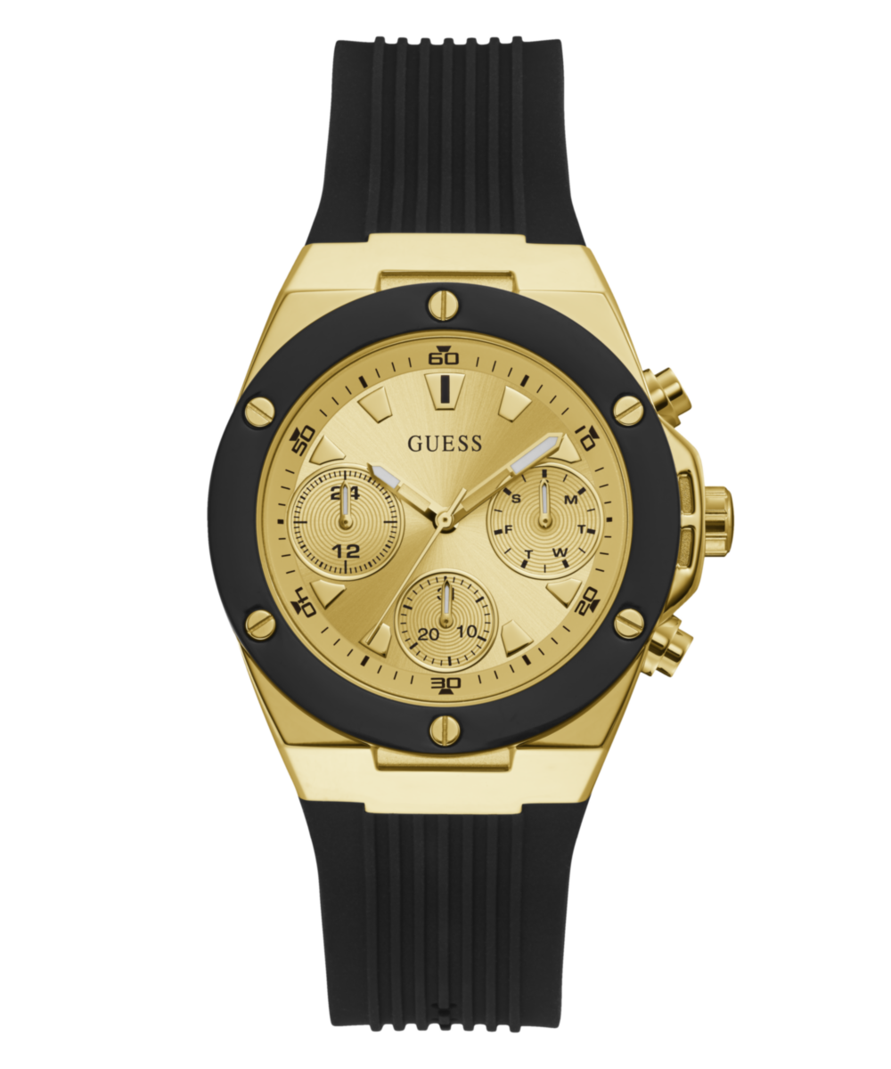 Guess Athena Champagne Round Dial Multi-function Women Watch