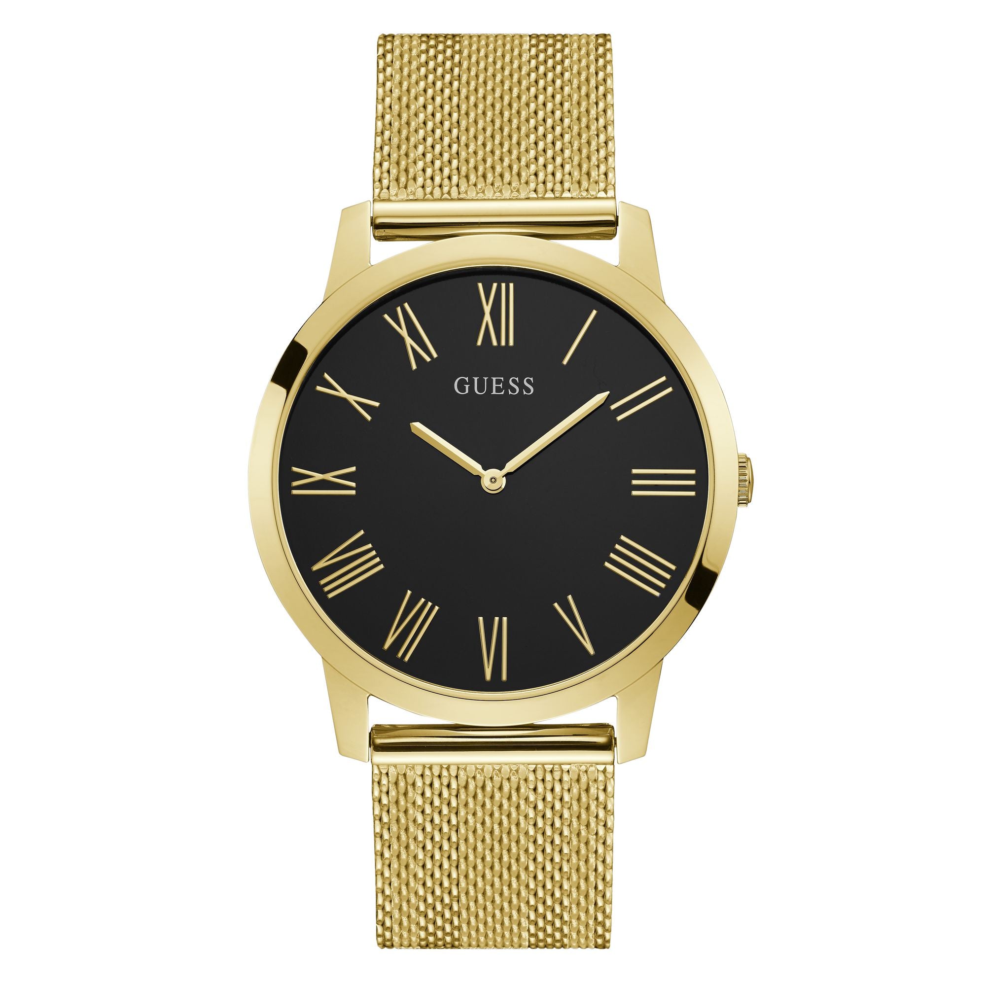 Guess Richmond Black Round Dial Quartz Analog Men Watch