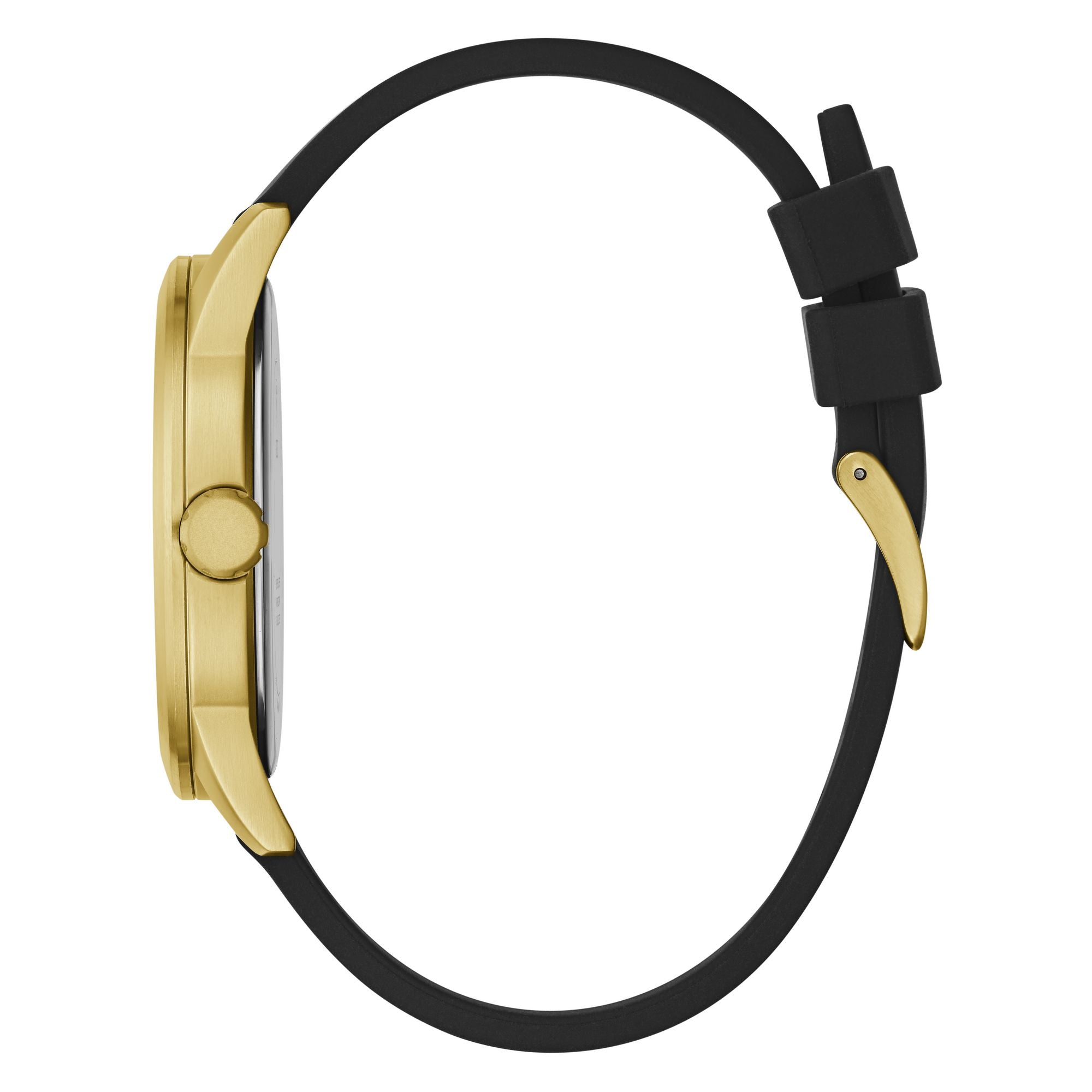 GUESS Men Black Round Dial Analog Watch - GW0200G1