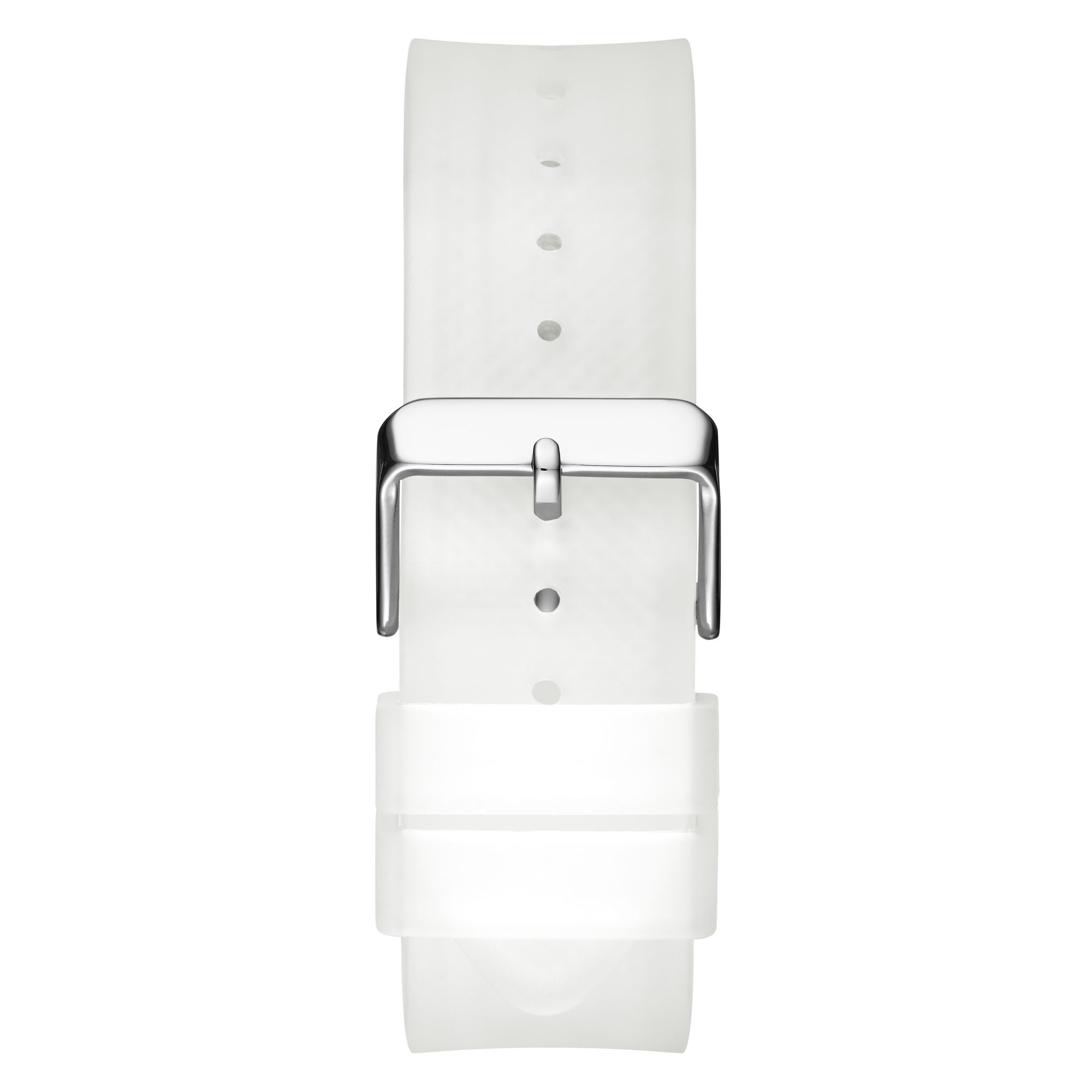 Guess Phoenix Silver Tone Tonneau Dial Quartz Analog Men Watch