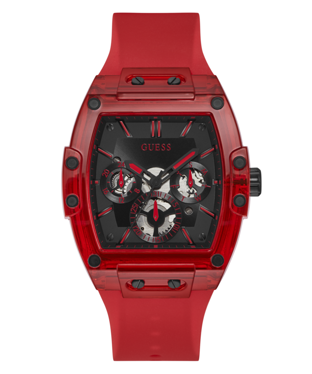 Guess Tonneau 42mm Black Dial Analog Men Watch - GW0203G5 Watch Guess