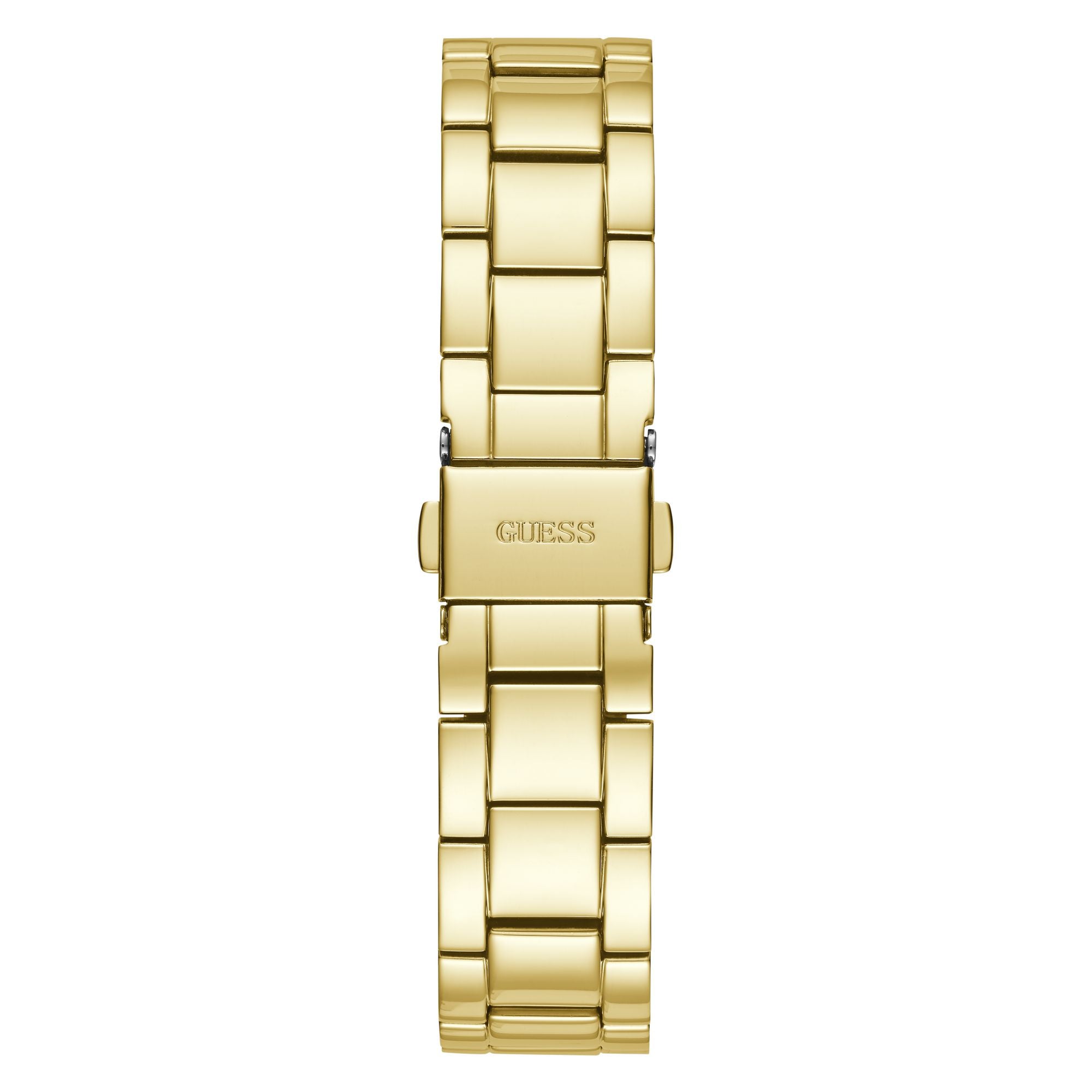 GUESS Women Round Gold Tone Dial Analog Watch - GW0242L2