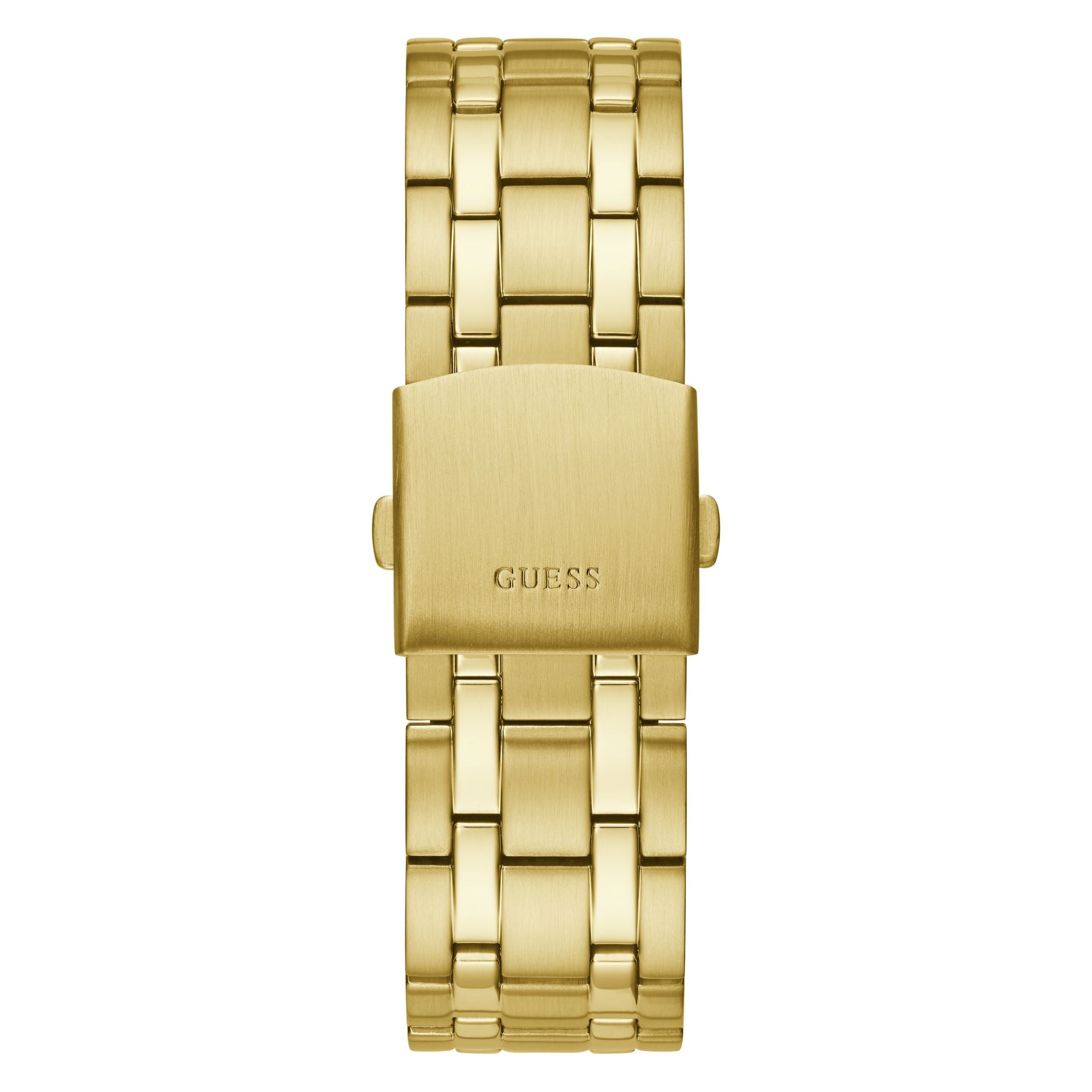 GUESS Men Round Gold Tone Dial Analog Watch - GW0260G2