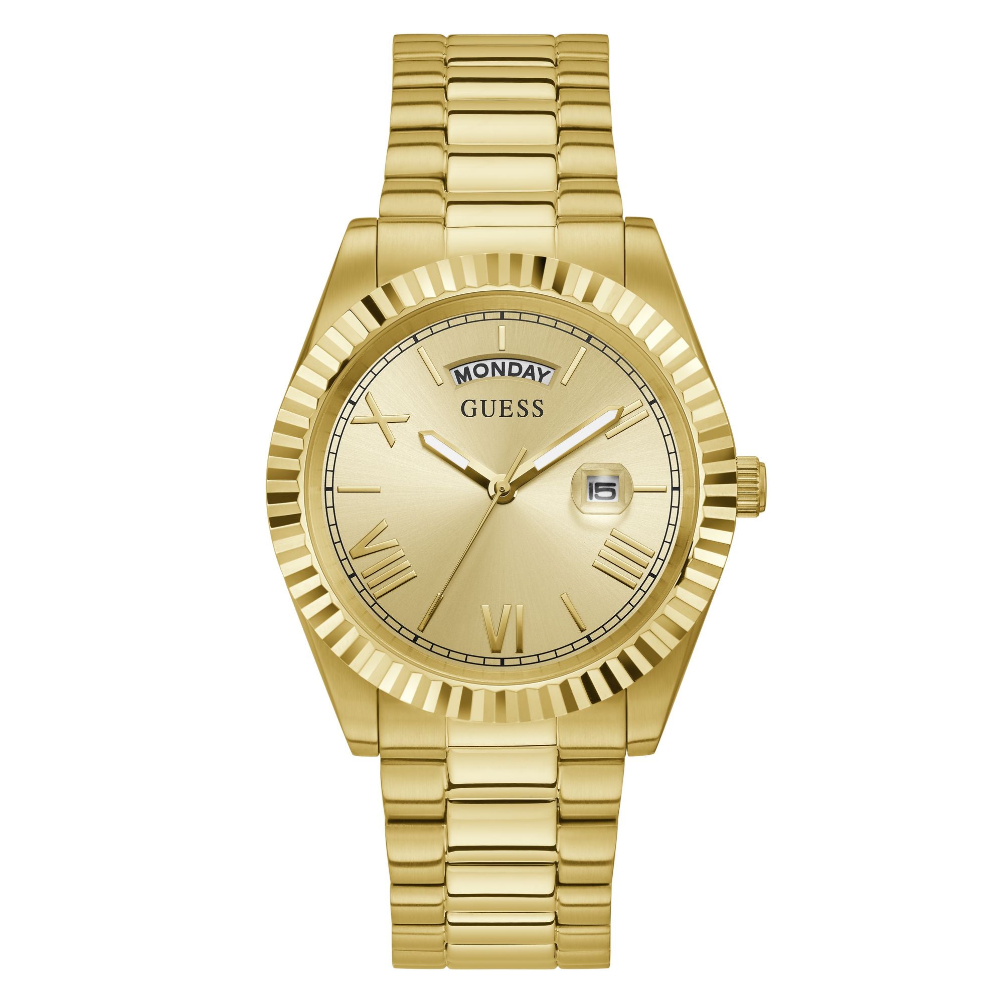 Guess Connoisseur GW0265G2 Champagne Men 42 mm Round Watch