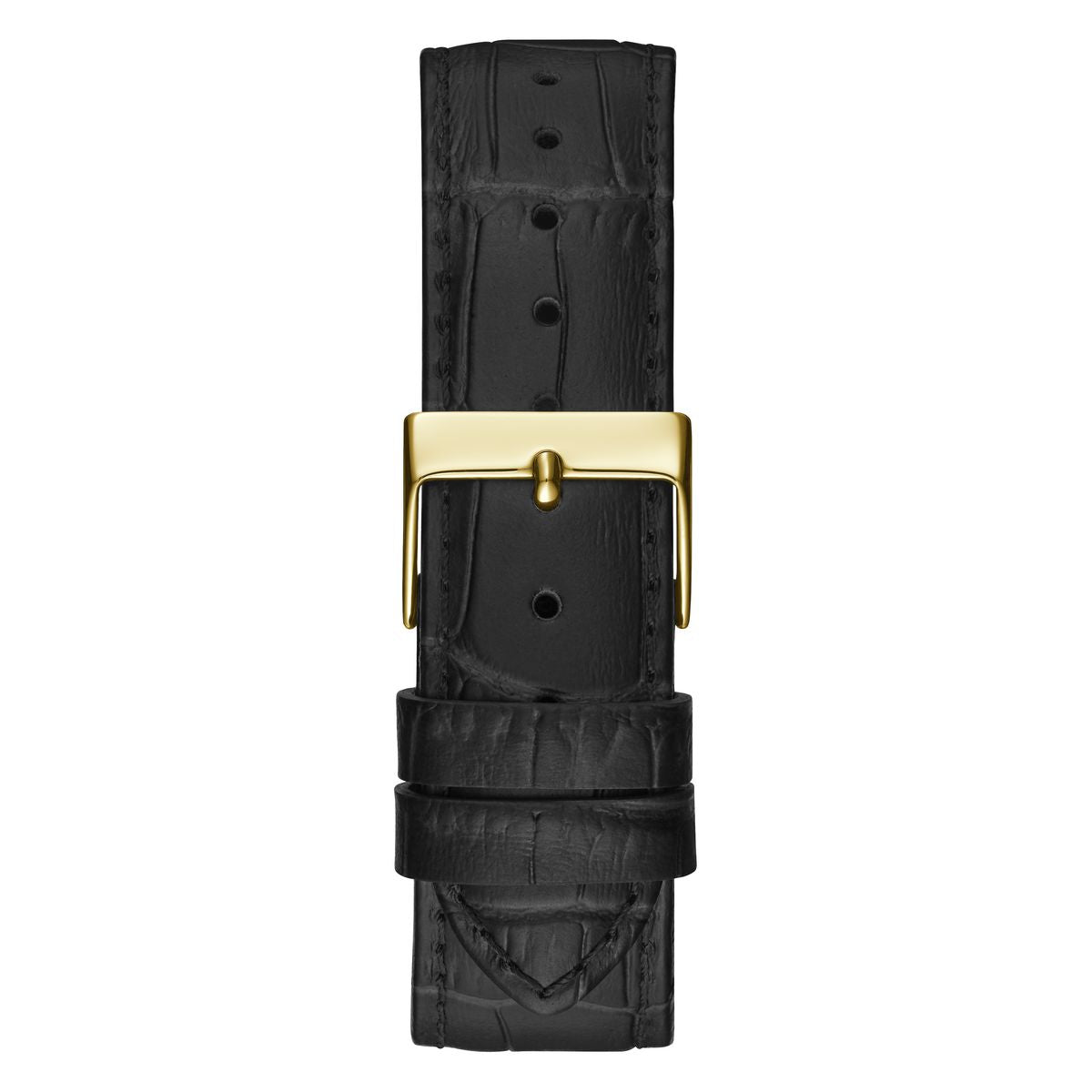 Guess Deco Leather White Square Dial Quartz Analog Women Watch