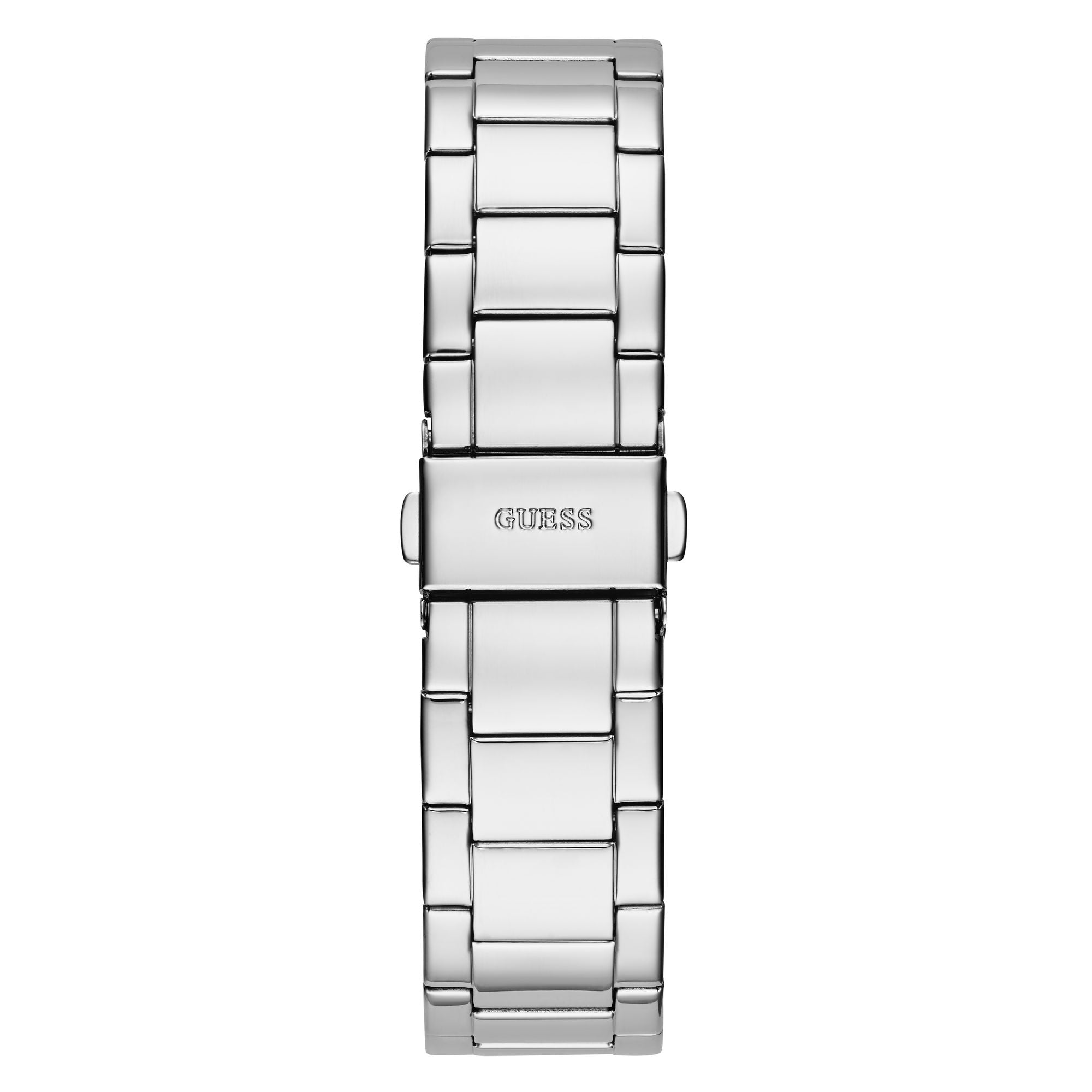 Guess Moonlight Silver Tone Round Dial Quartz Analog Women Watch Watch Guess