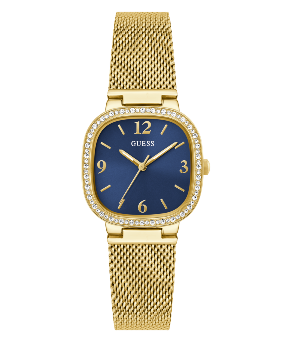 Guess Tapestry Blue Square Dial Quartz Analog Women Watch