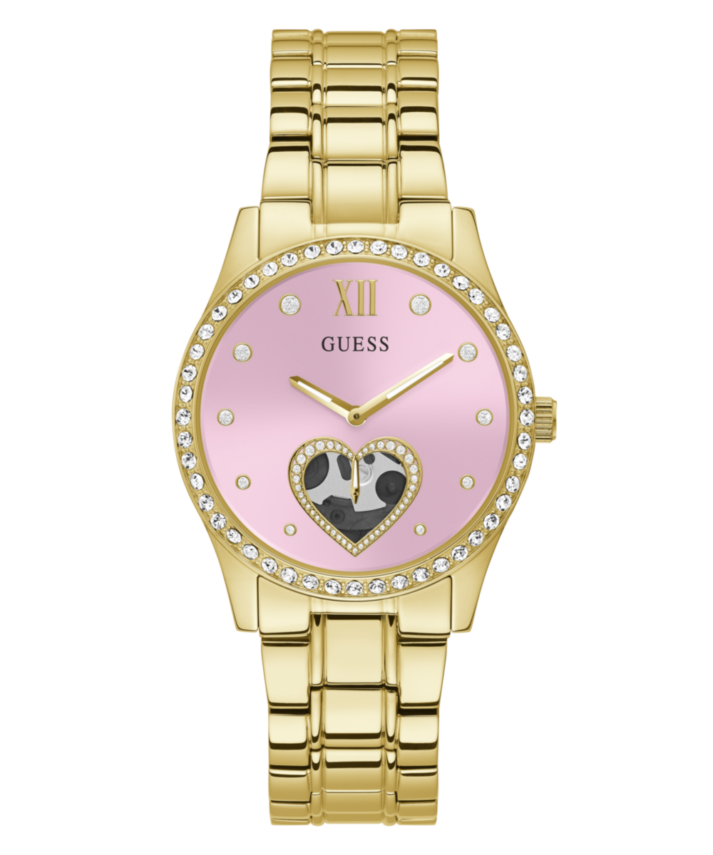 Guess Loved White Round Dial Quartz Analog Women Watch