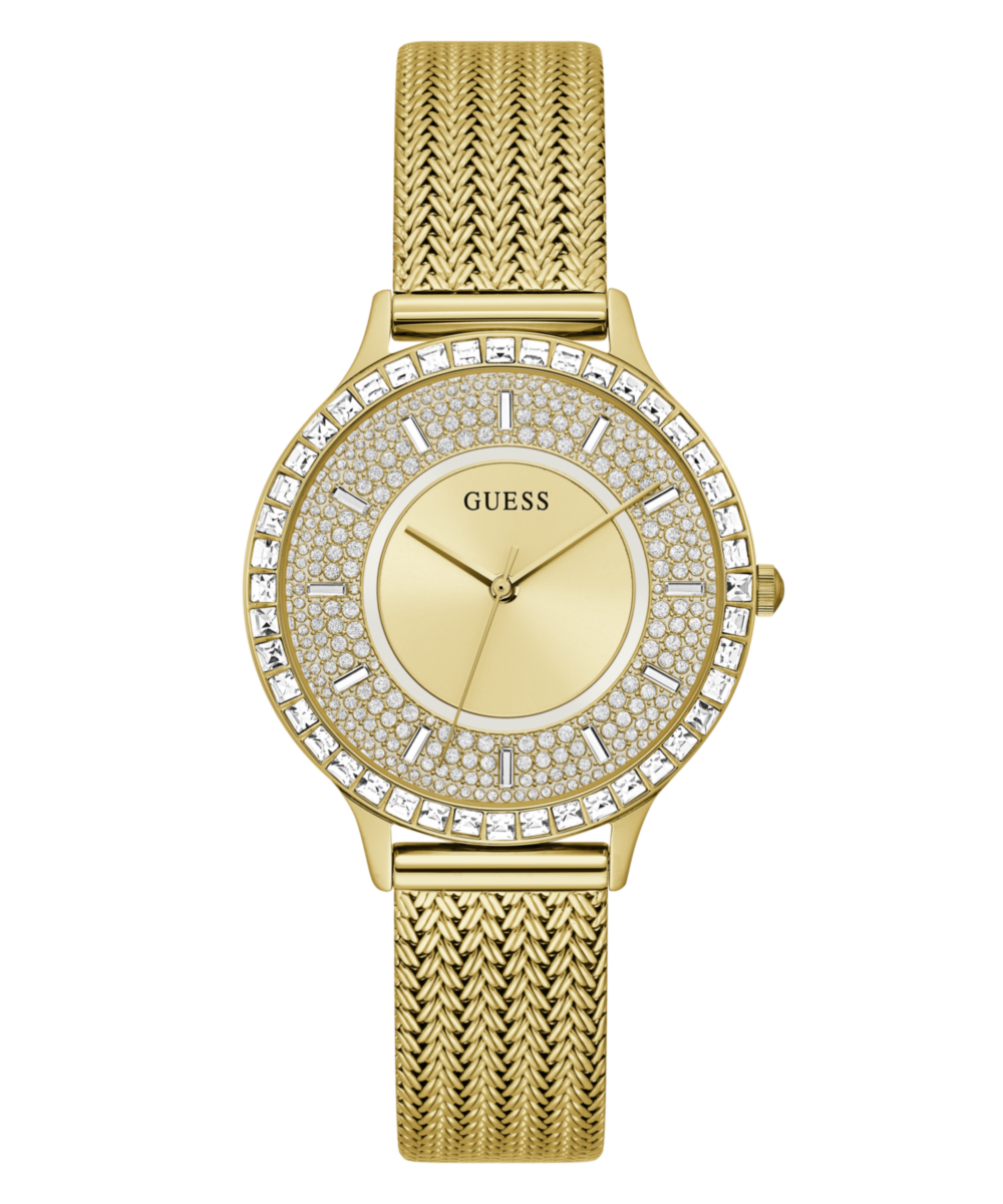Guess Soiree Champagne Round Dial Analog Women Watch