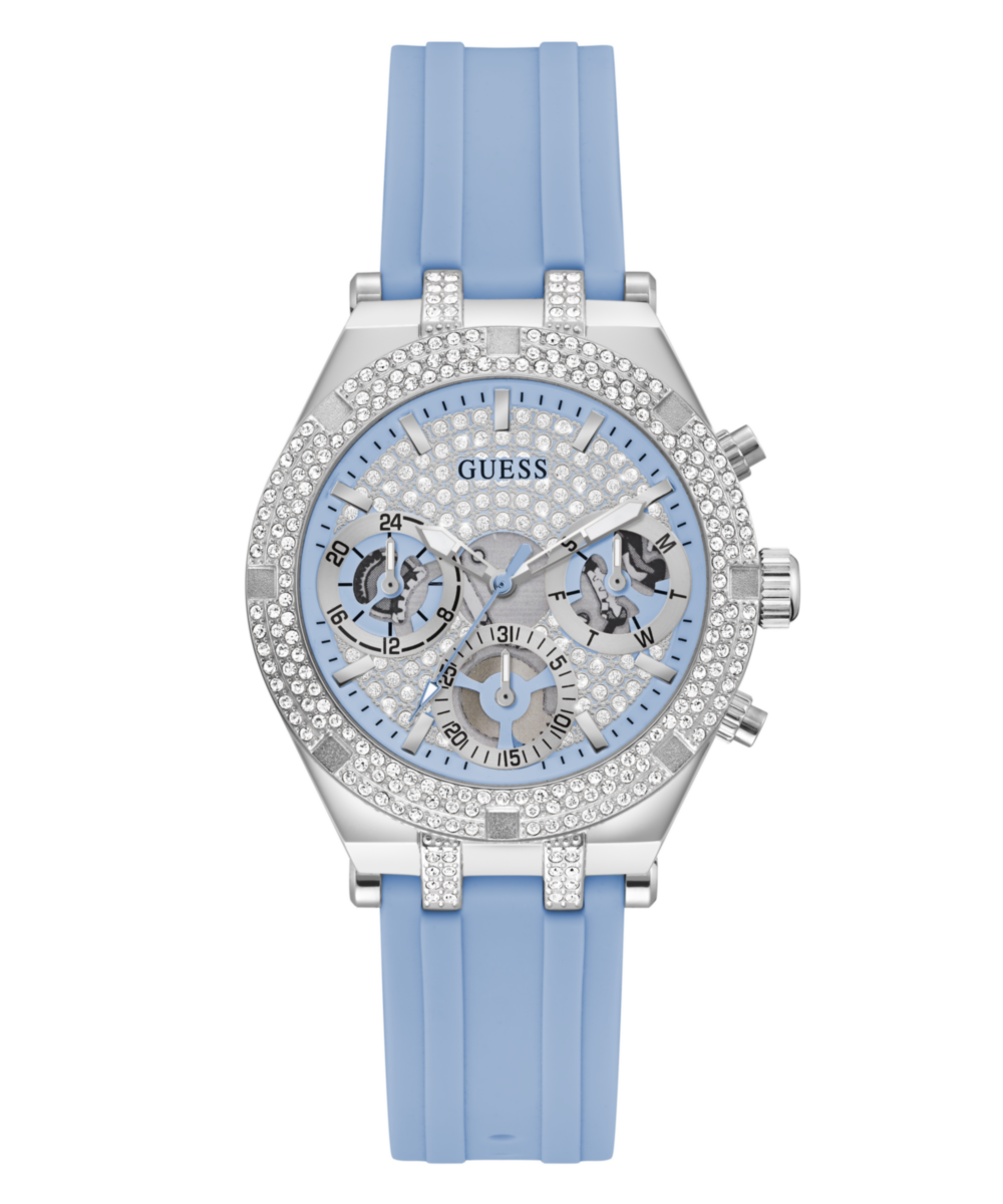 Guess Heriess Silver Dial Women Watch