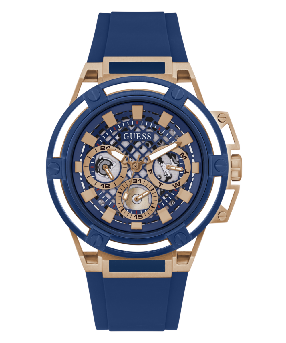 Guess Matrix Rose gold Round Dial Multi-function Men Watch Watch Guess