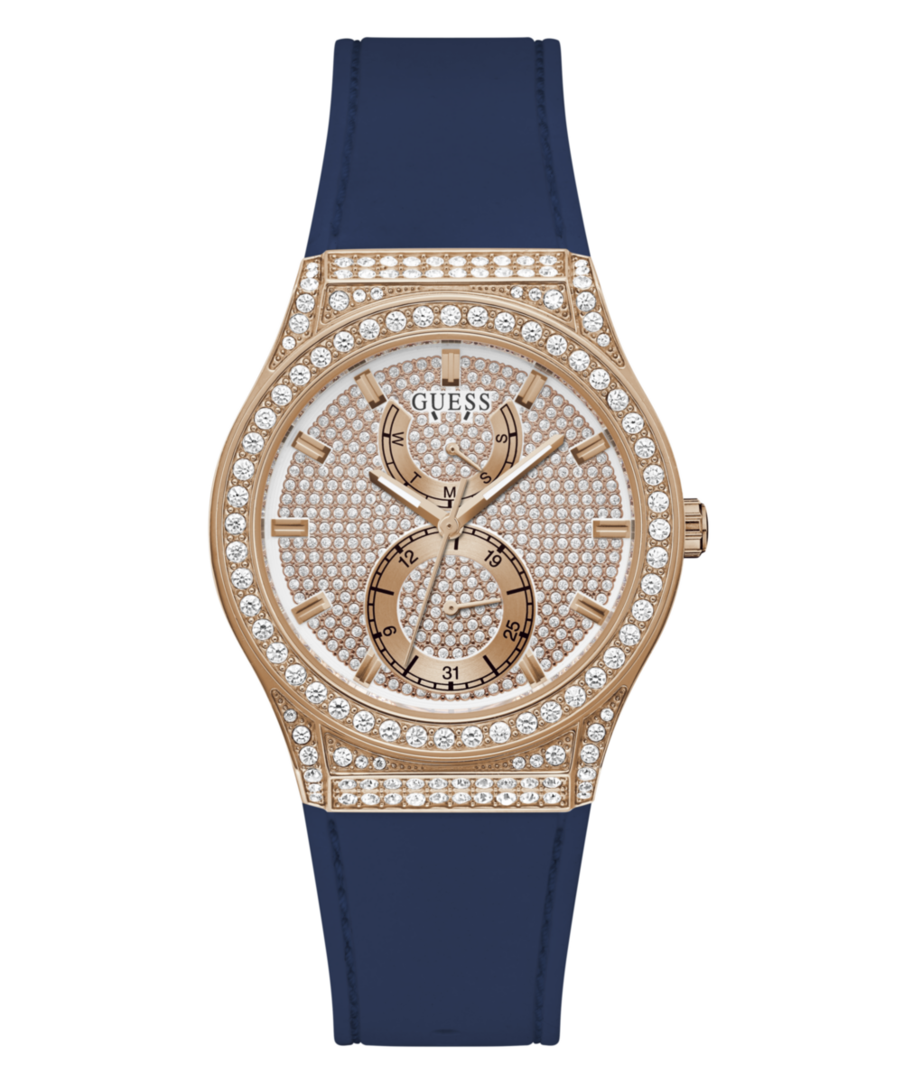 Guess Princess Rose gold Round Dial Multi-function Women Watch