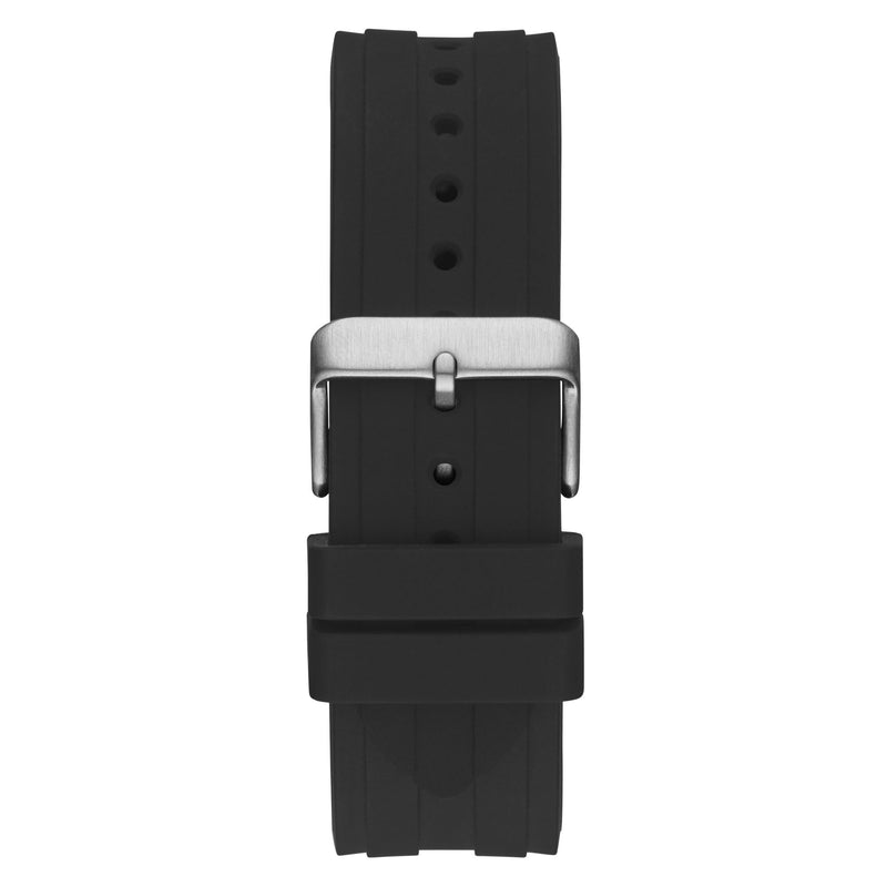 GUESS Men Octogonal Silver Tone Dial Analog Watch - GW0446G1 Watch Guess