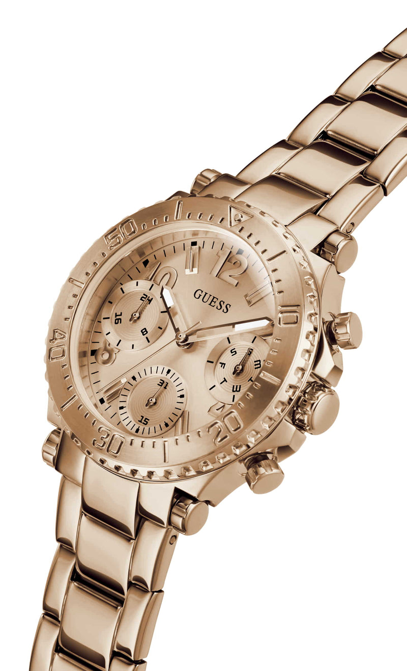 Guess Cosmic Rose gold Round Dial Multi-function Women Watch Watch Guess
