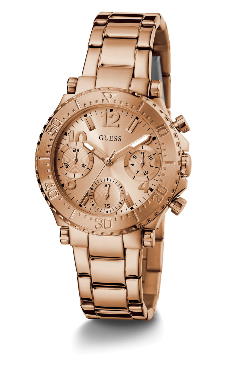 Guess Cosmic Rose gold Round Dial Multi-function Women Watch Watch Guess