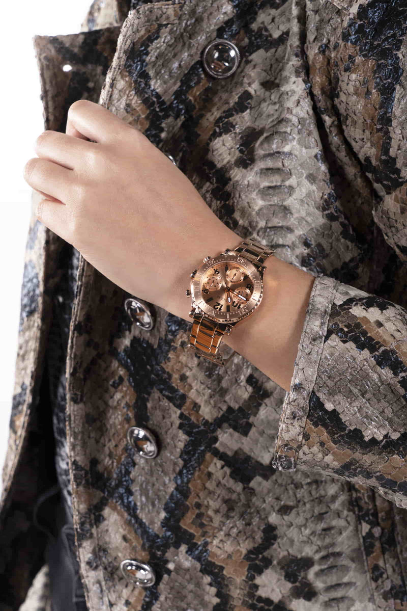 Guess Cosmic Rose gold Round Dial Multi-function Women Watch Watch Guess