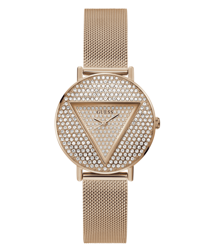 Guess Iconic Rose gold Round Dial Analog Women Watch Watch Guess
