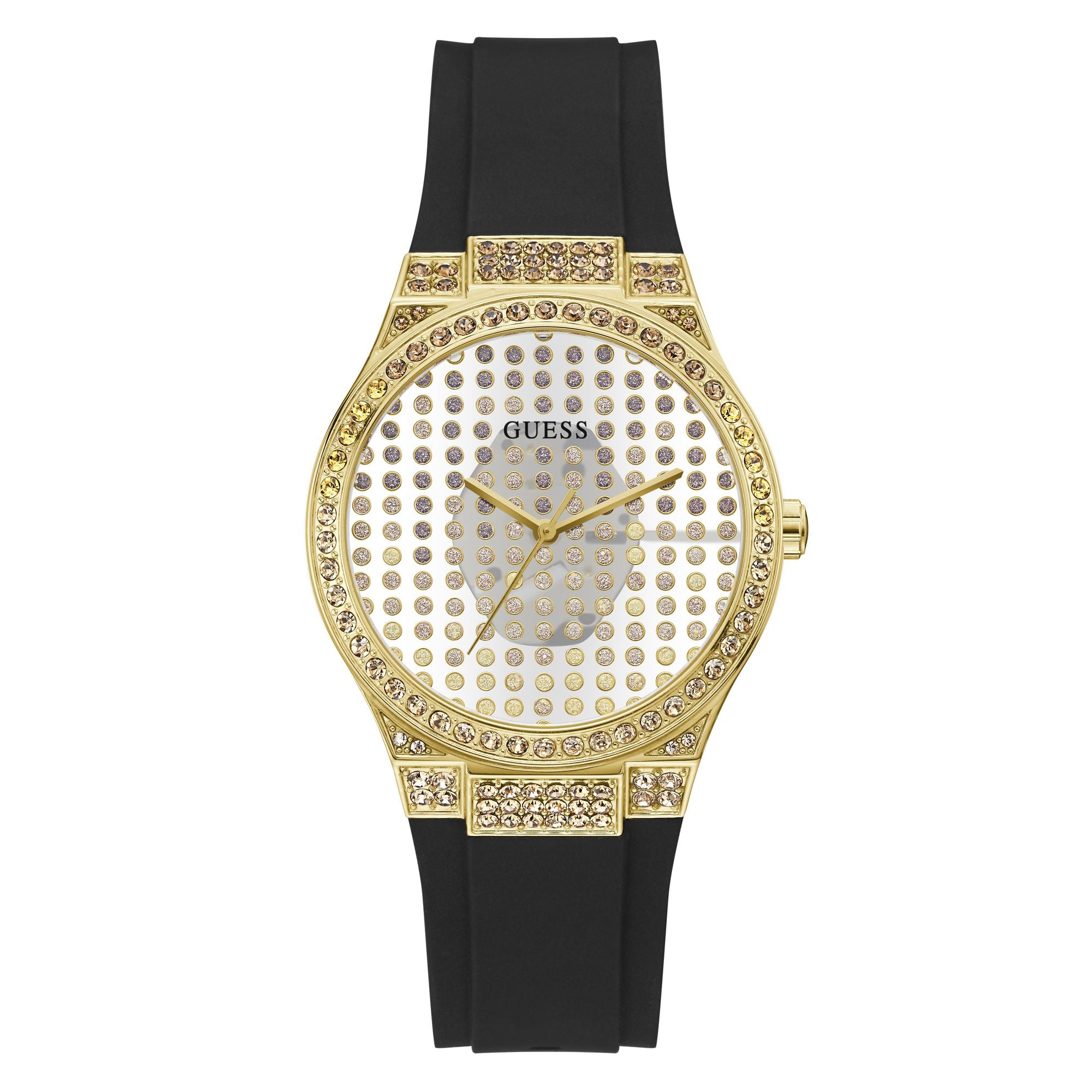 Guess Radiance White Round Dial Quartz Analog Women Watch Watch Guess