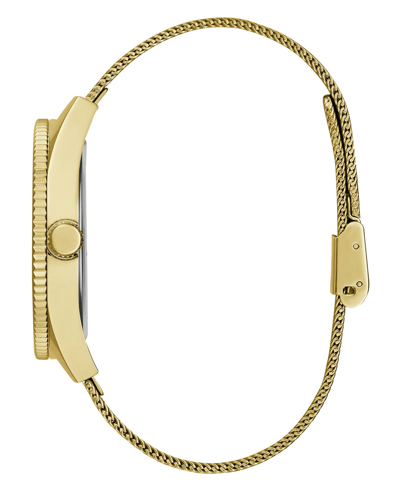 Guess Noble Gold Round Dial Analog Men Watch Watch Guess