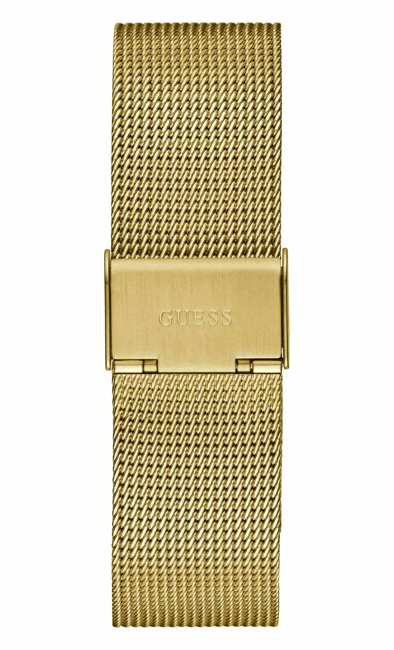 Guess Noble Gold Round Dial Analog Men Watch Watch Guess